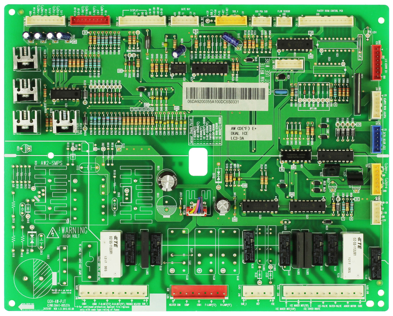 Samsung Refrigerator DA92-00355A Main Board