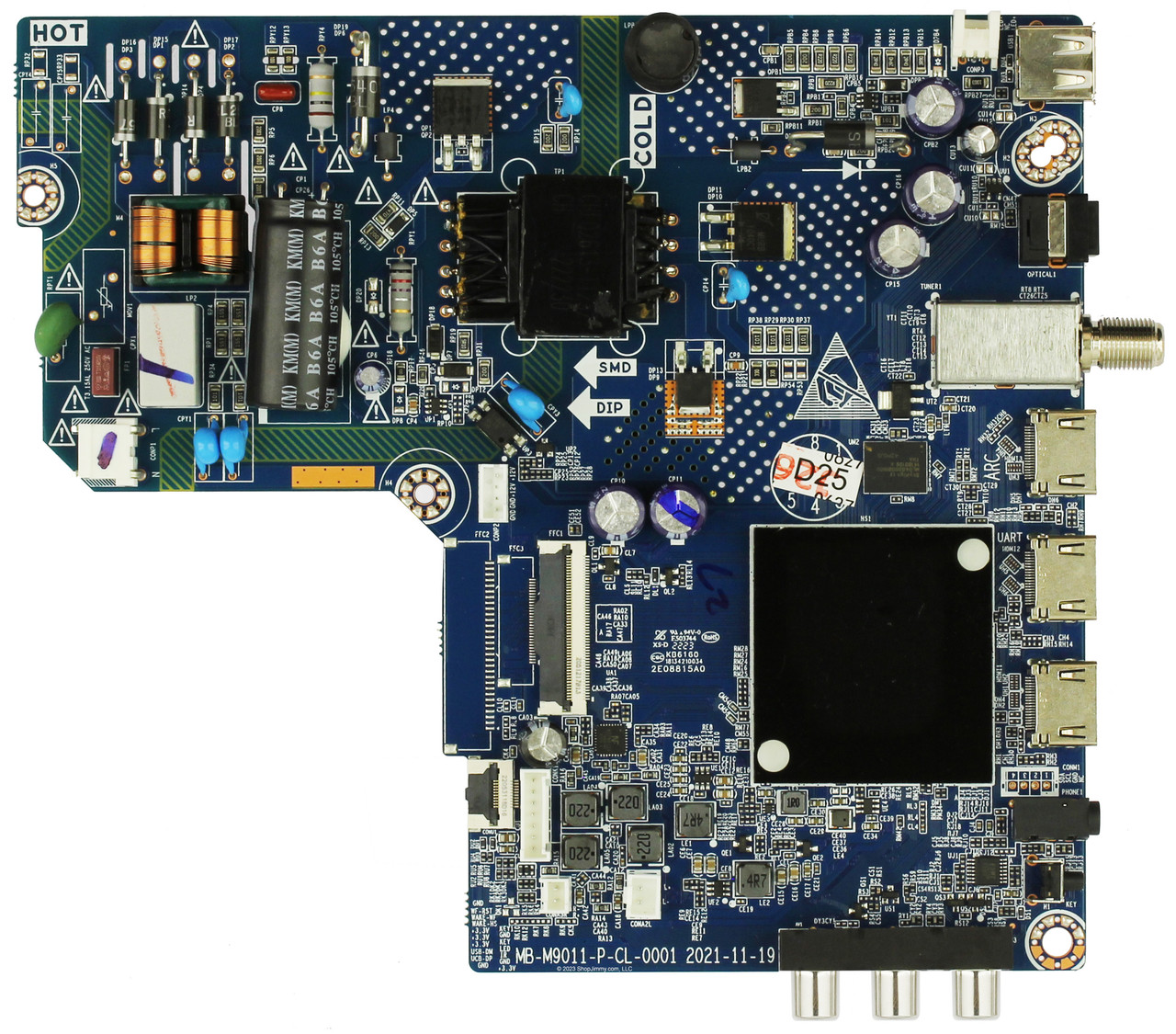 Westinghouse WR43FX2212 MB-M9011-P-CL-0001 Main Board / Power Supply