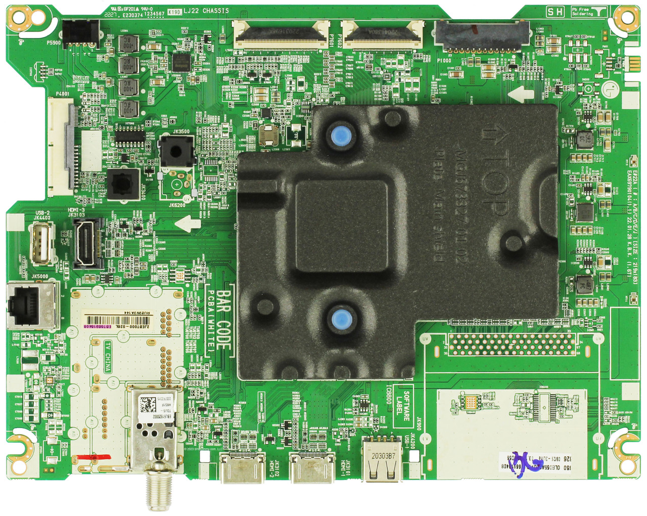 LG EBT66918408 Main Board for OLED55A2PUA.DUSQLJR