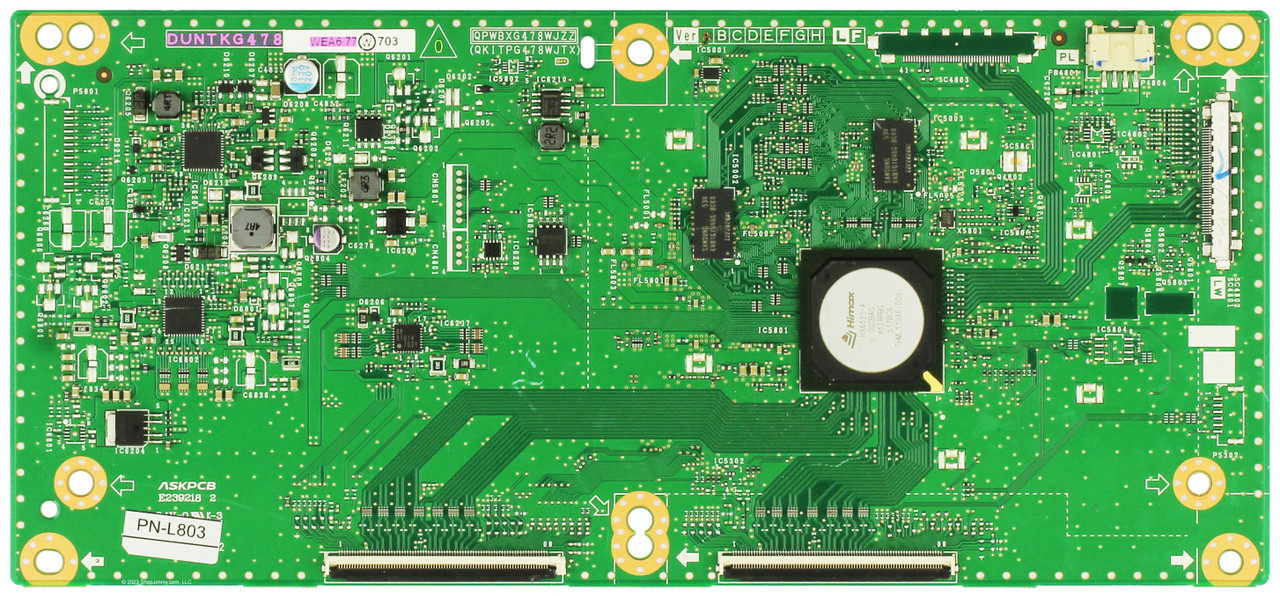Sharp DUNTKG478WEA677 T-Con Board