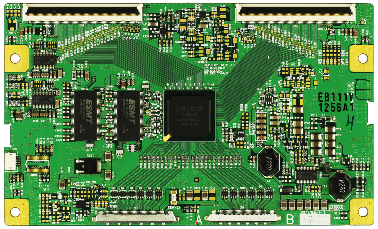 LG Philips 6871L-1256A (6870C-0181A) T-Con Board