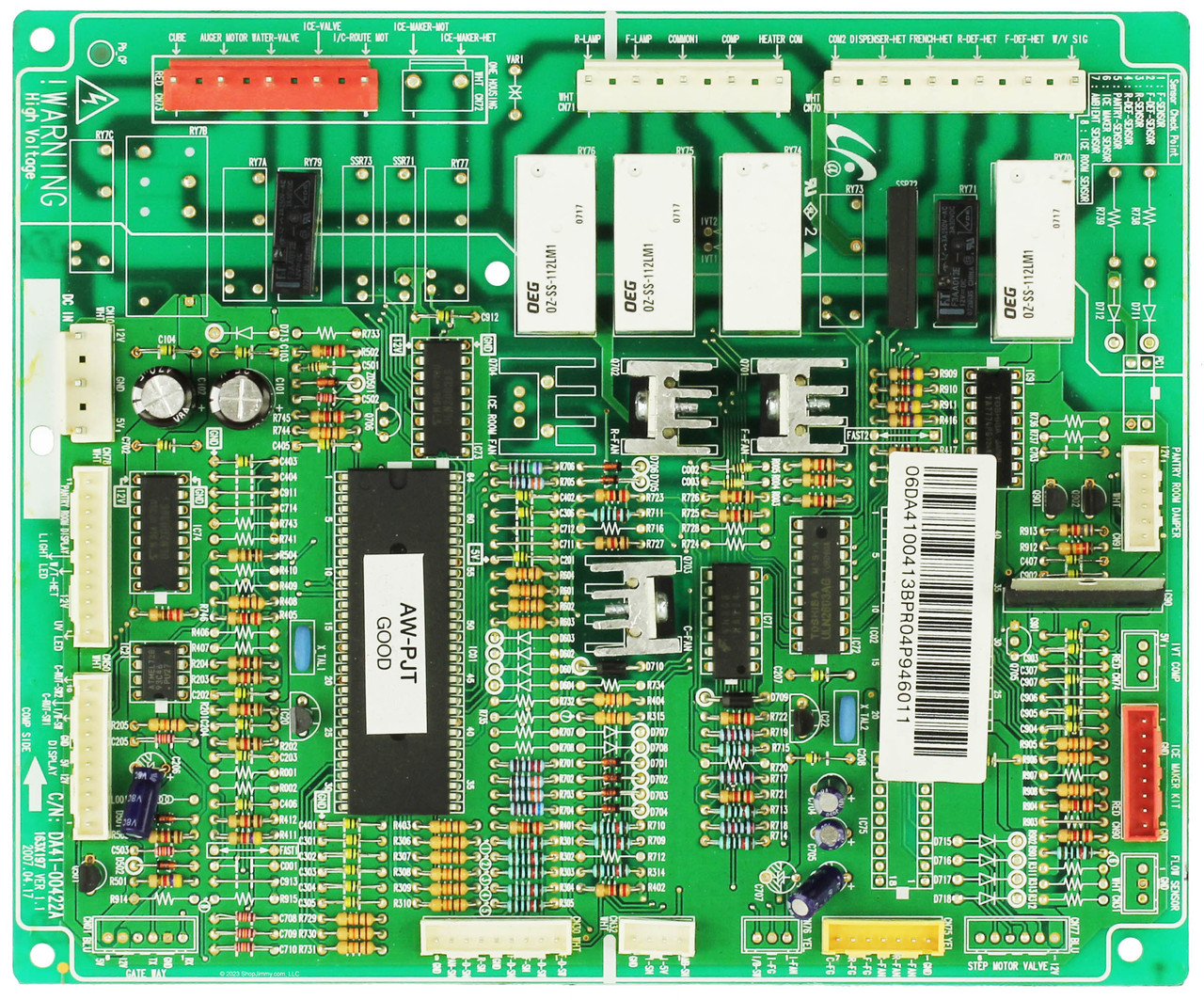 Samsung Refrigerator DA41-00413B Main Board