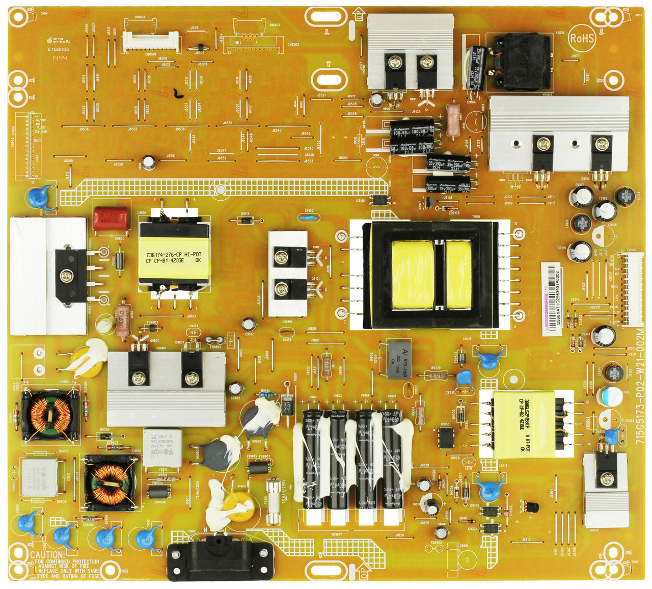 NEC PLTVCQ568XAT1Q Power Supply Board E424 Commercial Grade Monitor