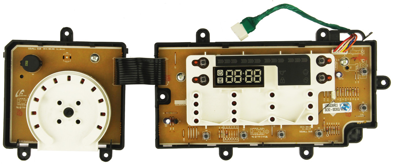 Samsung Washer DC92-00383J Control Board PCB Assembly Sub