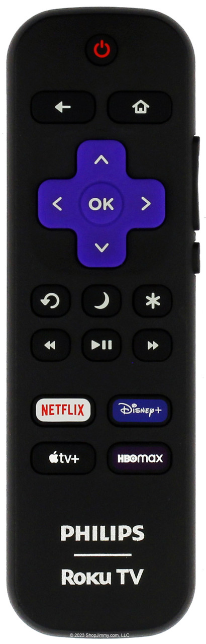 Philips 3226001225 Remote Control Netflix, Disney+, Apple, HBOMax -- NEW