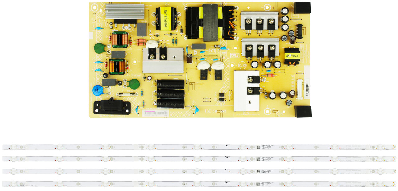 LG 50UM6900PUA Power Supply / LED Backlight Strips Bundle