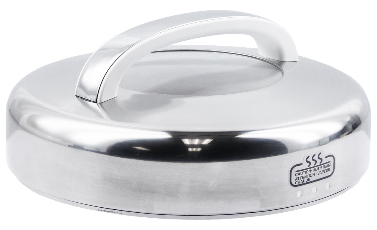 Euro Cuisine FS2500 Stainless Steel Electric Food Steamer Vented Lid - Refurbished