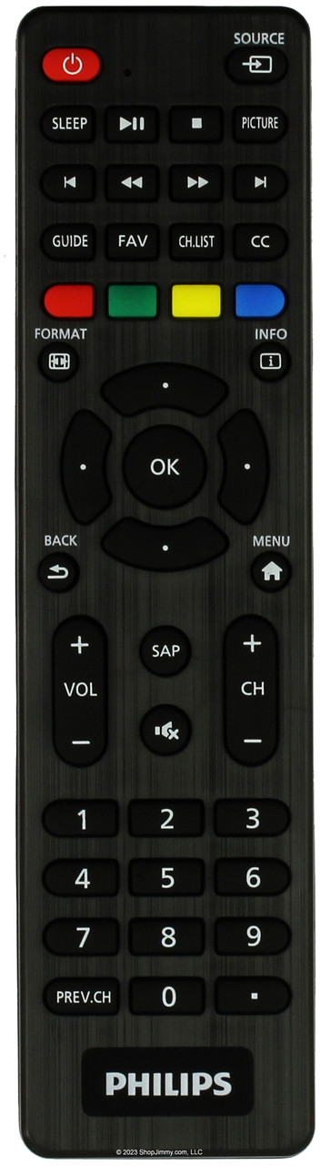 Philips Remote Control 61115-01011 for 32PFL3453/F7 --- Open Bag