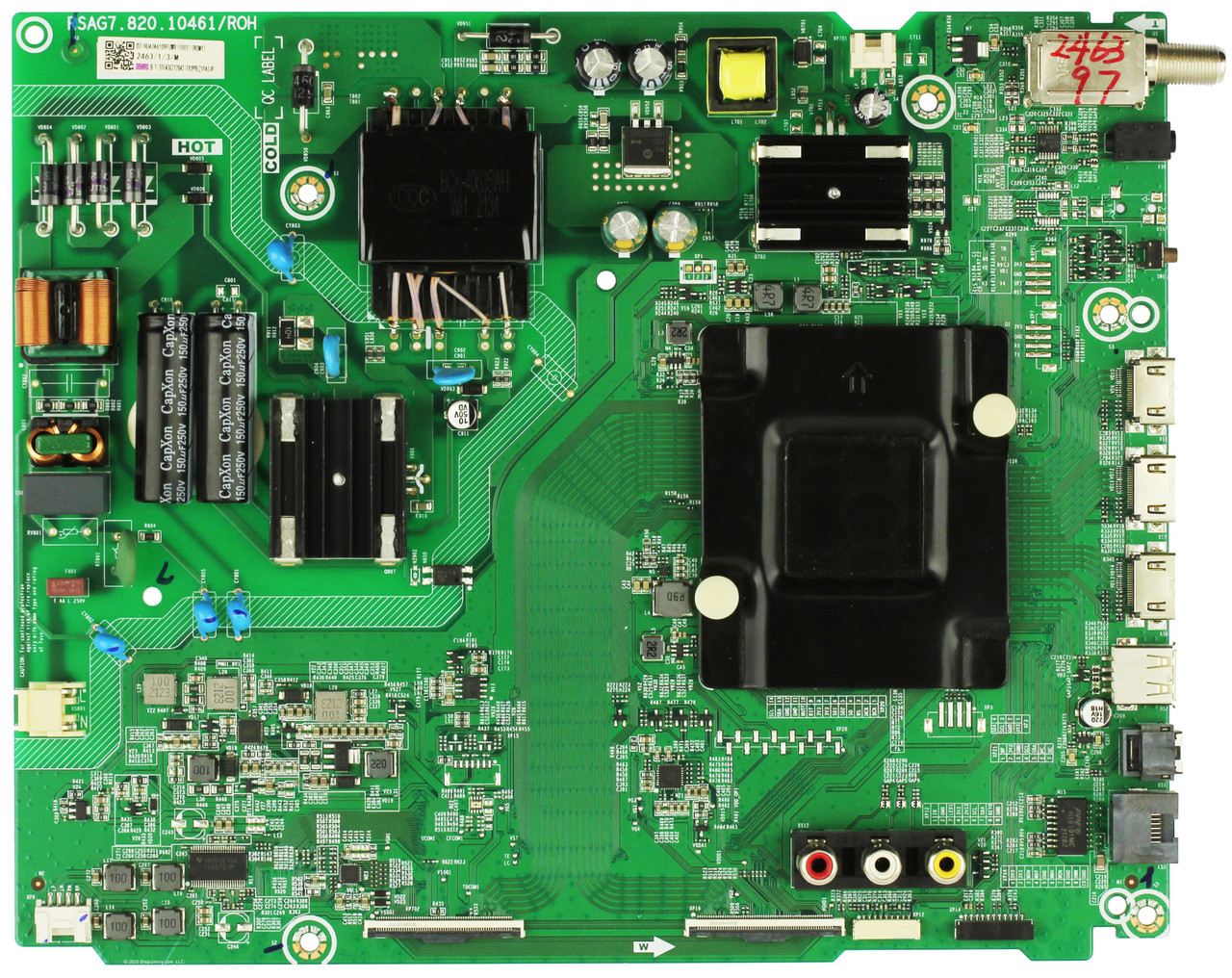 Hisense Main Board/Power Supply 306890 for 43R6E3 (See note)