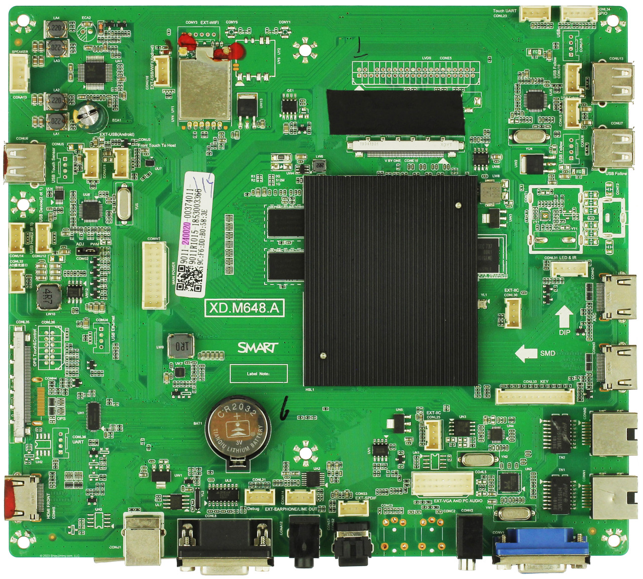 SMART Board 240020 Main Board / Power Supply for MX075
