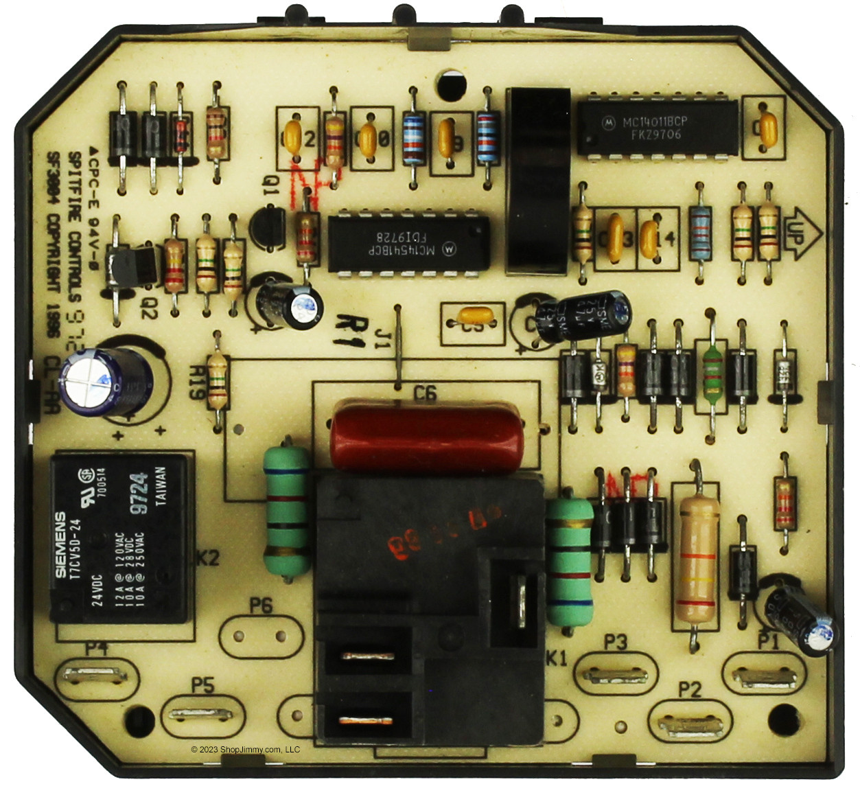 GE Washer 175D3021P001 Control Board