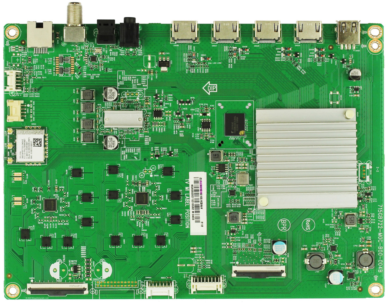 Vizio 756TXLCB02K018 Main Board for M55Q7-J01