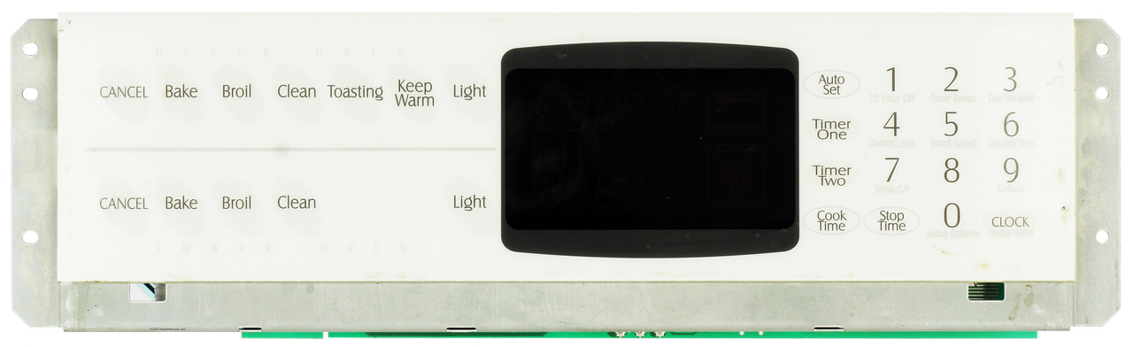 Maytag WP5701M403-60 Oven 7601P630-60 Control Board - White Overlay