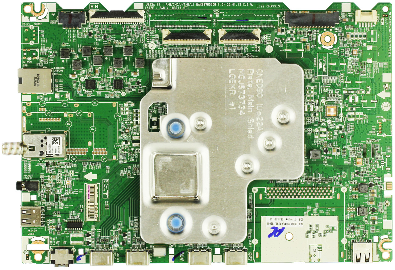 LG EBT67332001 Main Board for 86QNED80AQA.BUSYLKR