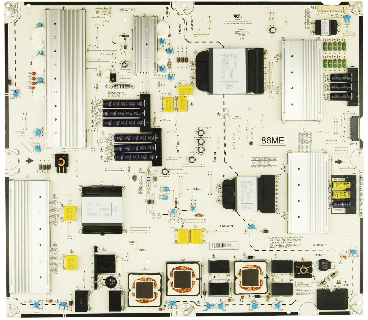 LG EAY65904101 Power Supply Board