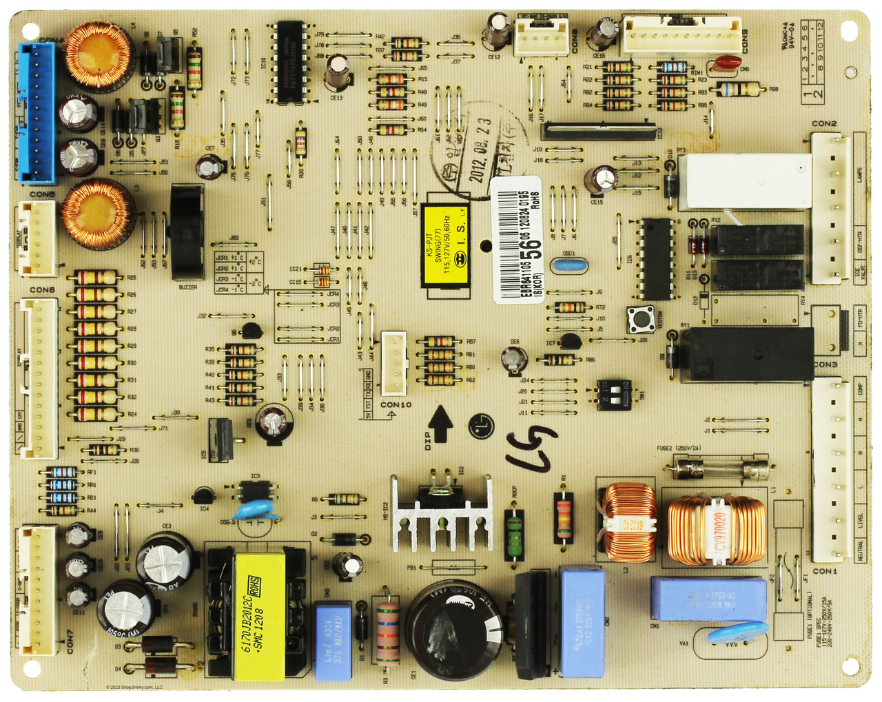 LG Refrigerator EBR64110556 Main Board