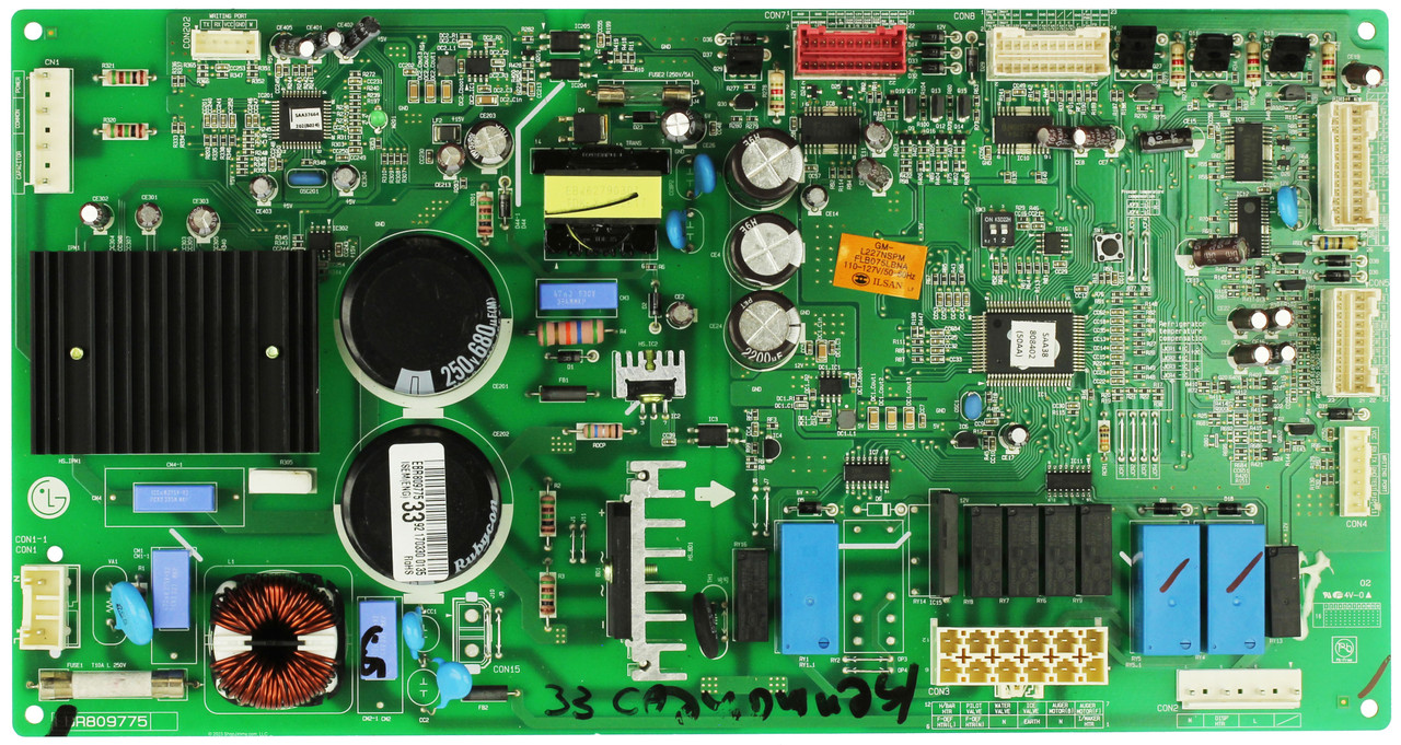LG Refrigerator EBR80977533 Main Board