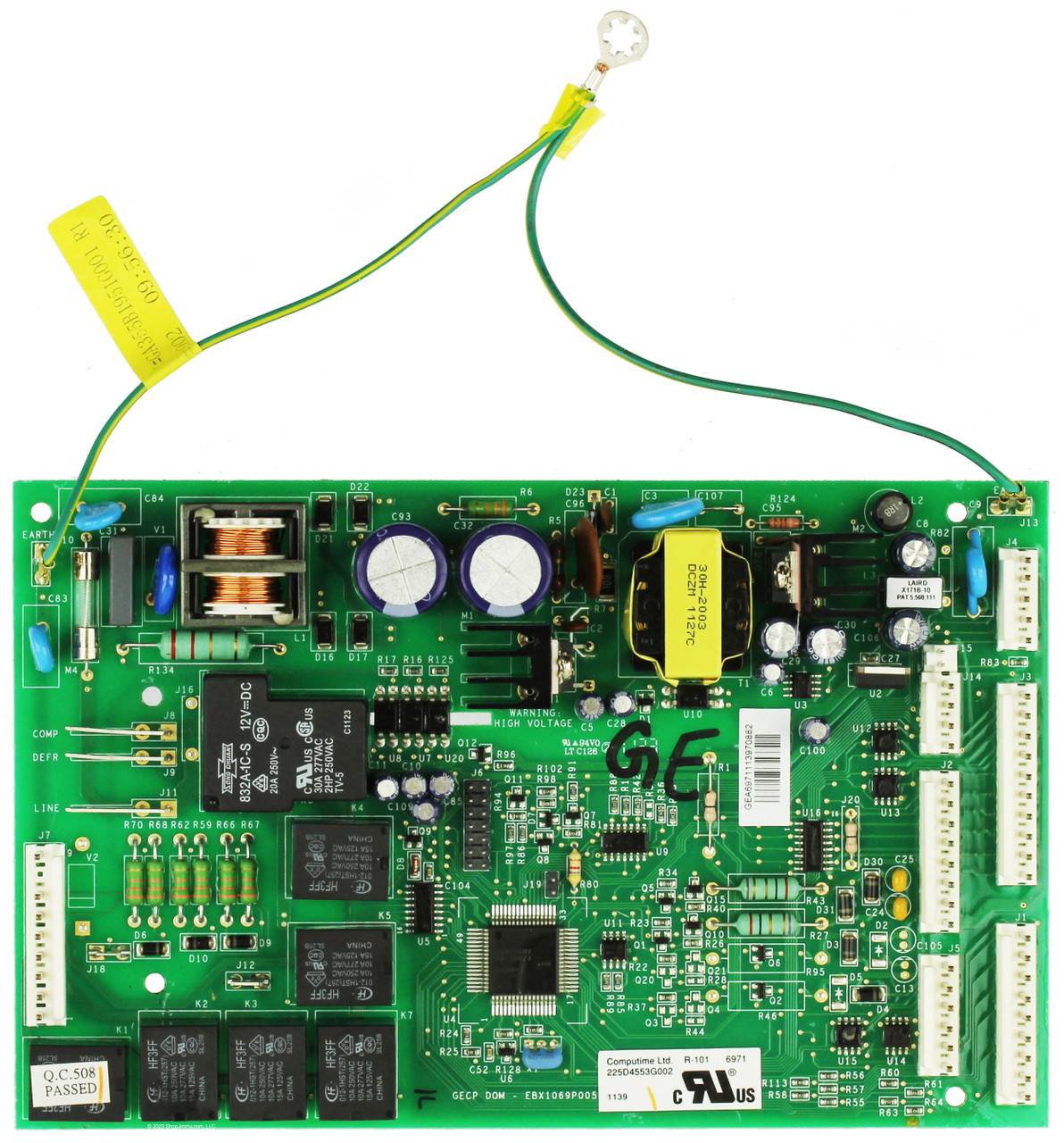 GE Refrigerator 225D4553G002 WR55X11022 Main Control Board Assembly