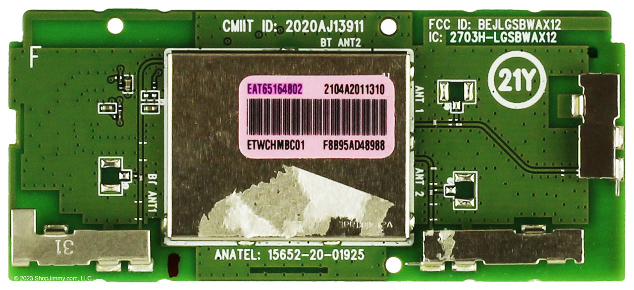 LG EAT65164802 Wireless/Wifi/Adapter Module