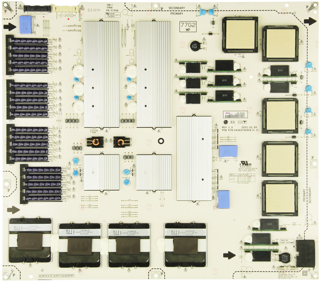 LG EBR36152301 Power Supply Board