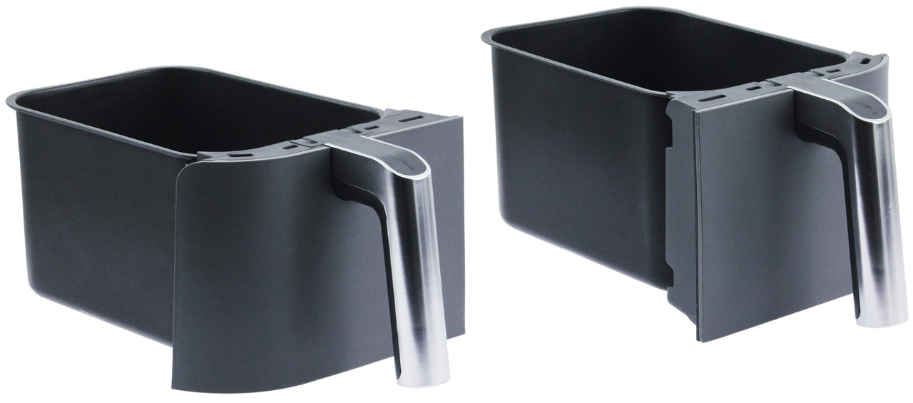 Ninja Foodi Air Fryer Left and Right Basket Bundle AD100A DZ100 DZ201 DZ201Q - Refurbished