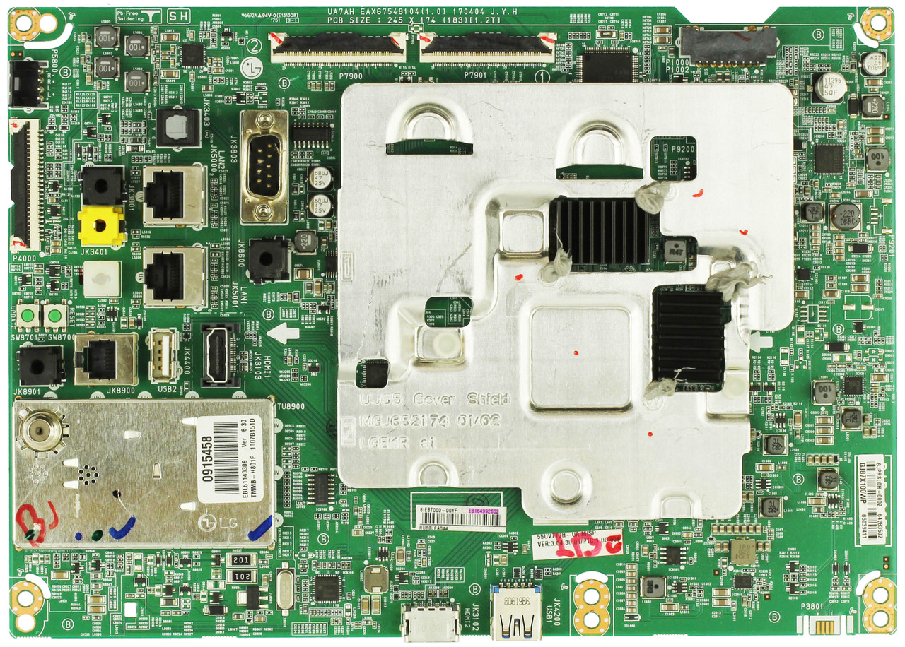 LG EBT64992602 Main Board for 55UV770H-UA