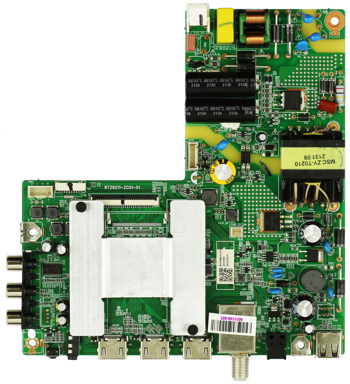 Onn 515C28211M13 M21146-MT Main Board/Power Supply for 100074926