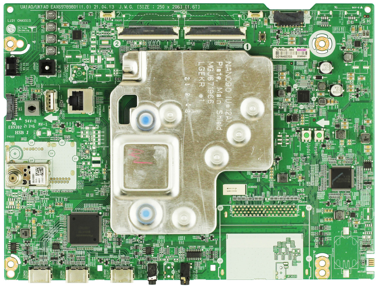 LG EBU66651401 Main Board for 50UQ7070ZUE.BUSJLJM