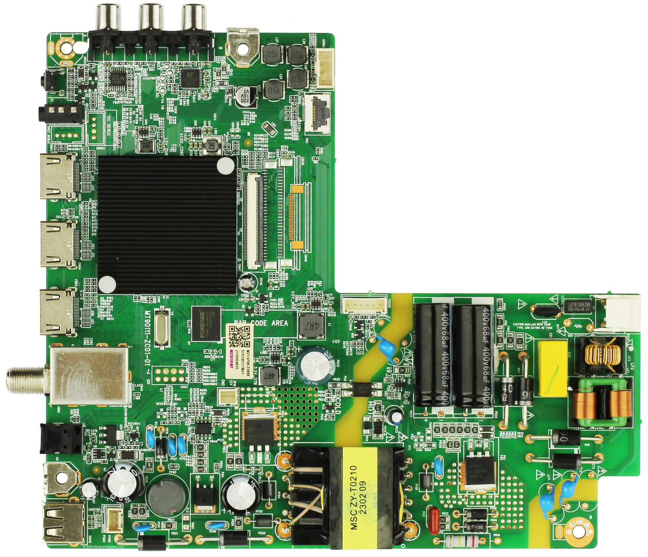 Onn 515C90111M21 M23018-MT Main Board/Power Supply for 100068372