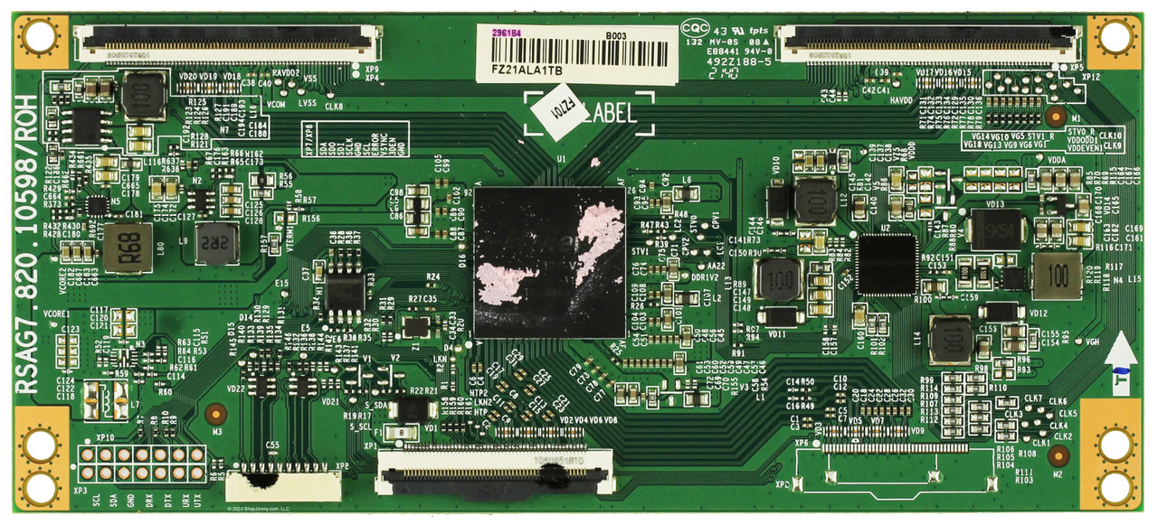 Toshiba 296184 T-Con Board