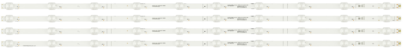 Toshiba Hisense SVH500AK9 LED Backlight Strips (4) 50C350LU