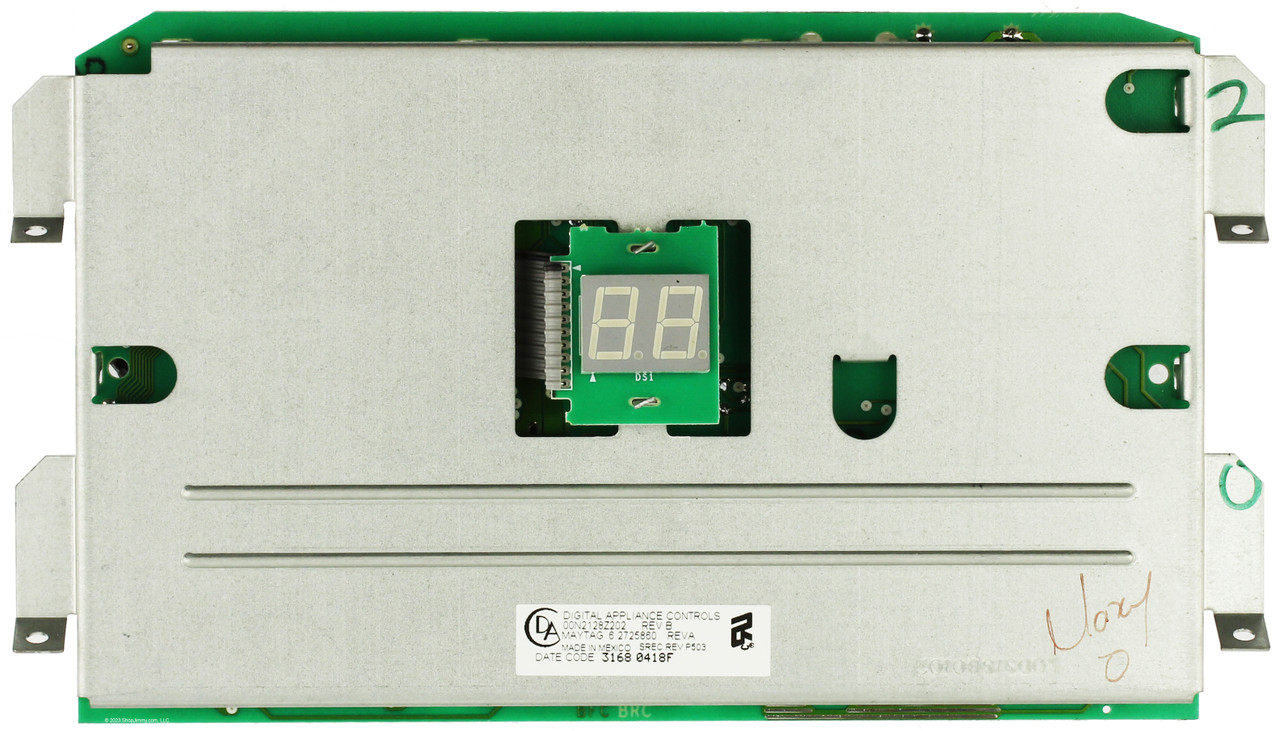 GE Maytag Washer 6 2725860 Main Control Board 