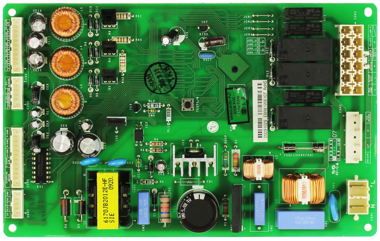 LG Refrigerator EBR41956107 Control Board