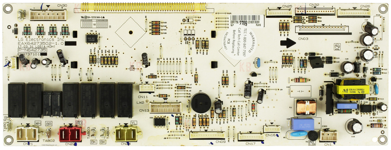 Scheda Di Controllo Originale LG Per Forno - EBR77562709 / EBR64624906, Usata Testata - Foto 3