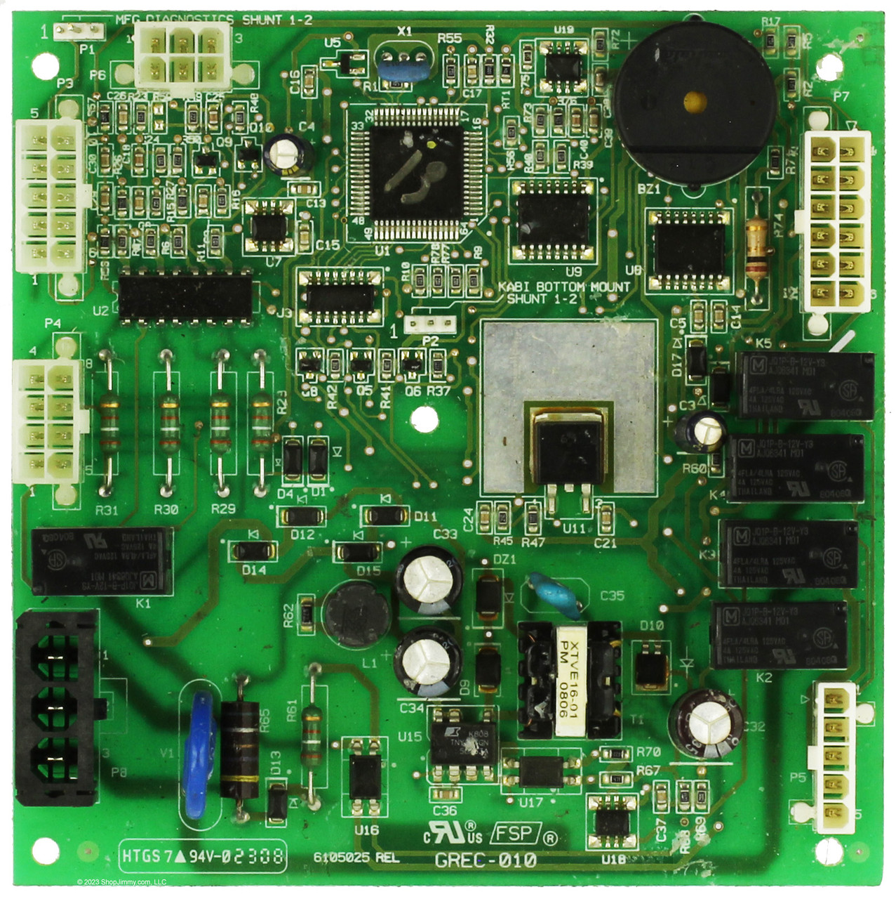 KitchenAid Jenn-Air Whirlpool Refrigerator W10121049 Control Board