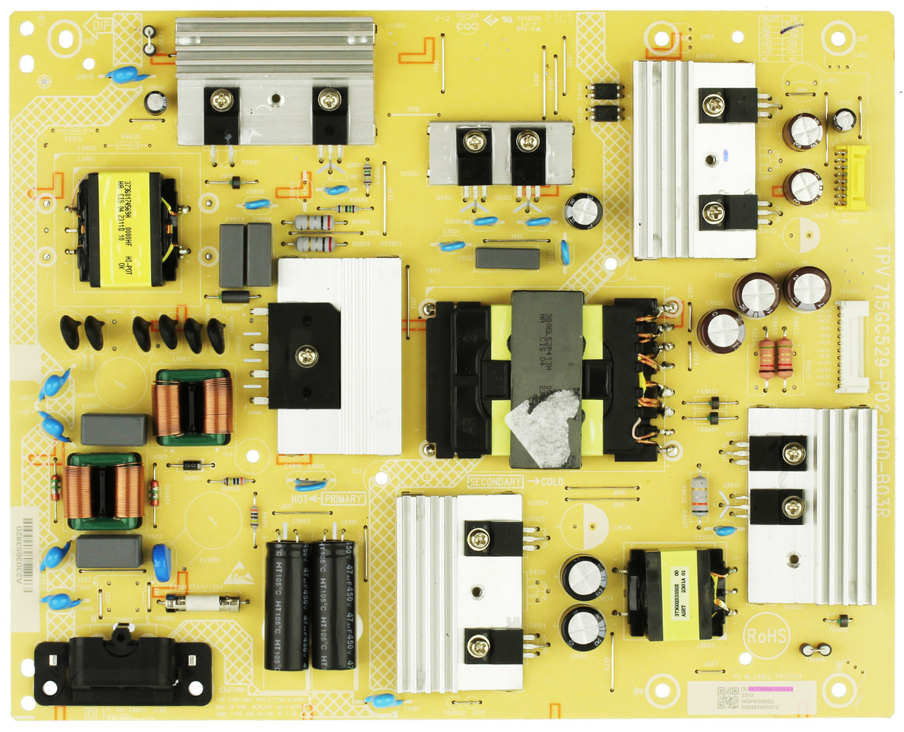 Onn PLTVMIA11XXA3 Power Supply Board