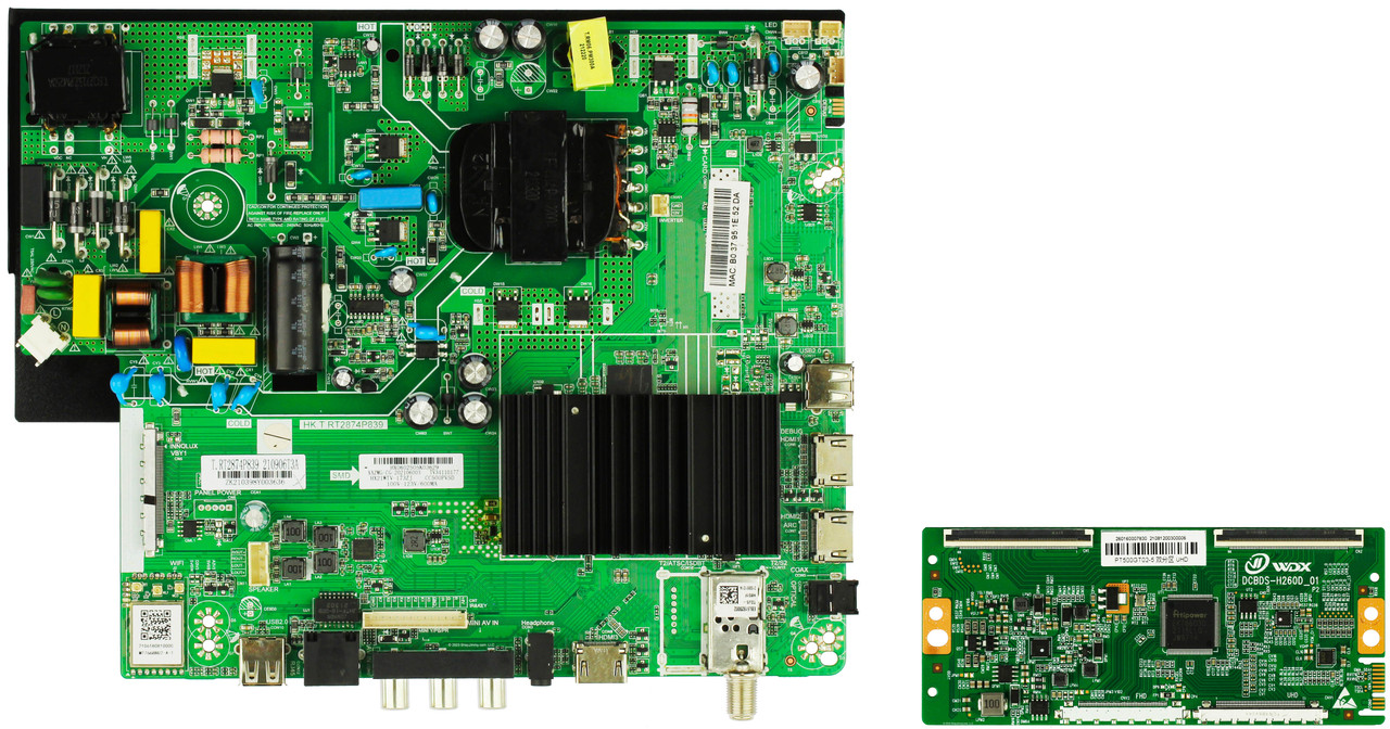 RCA RWOSU5047 LED TV Repair Parts Kit - Version 3