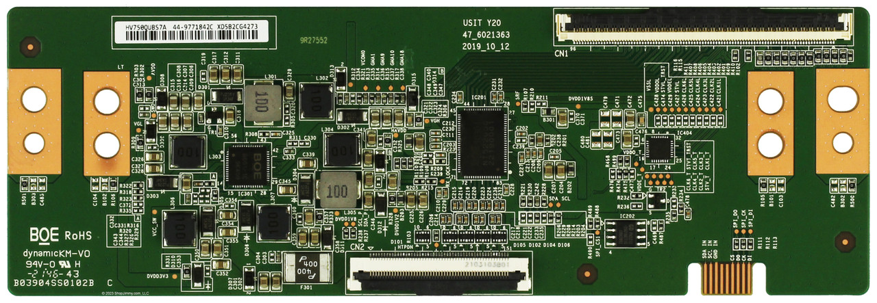 Philips HV750QUBS7A 44-9771842C T-Con Board