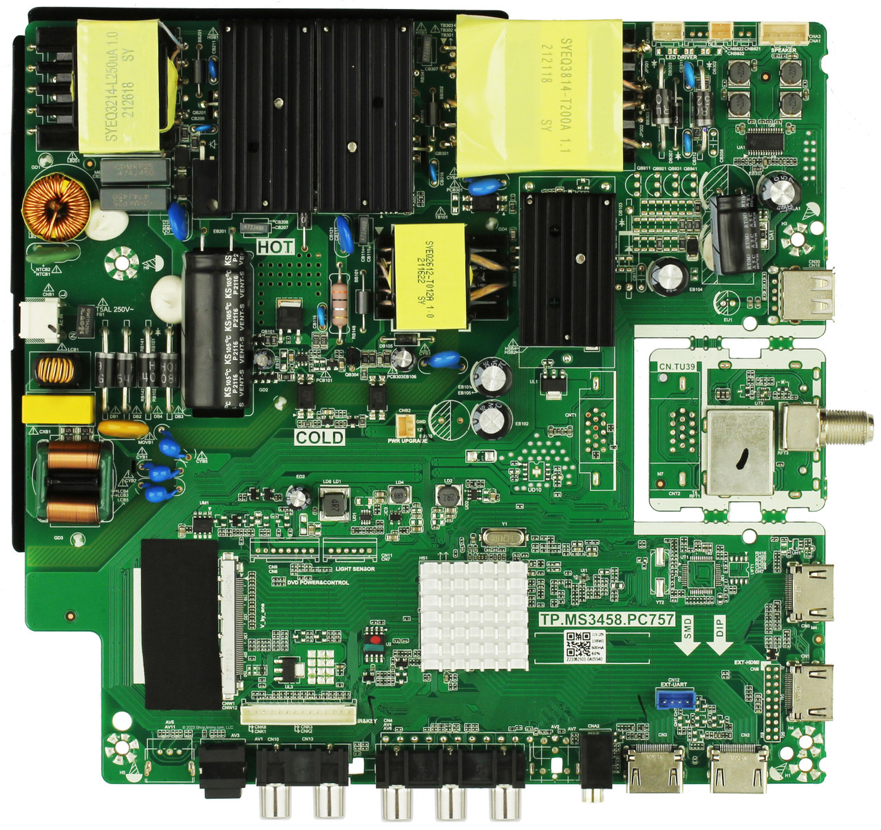 RCA Main Board / Power Supply RTU5540-B -V3