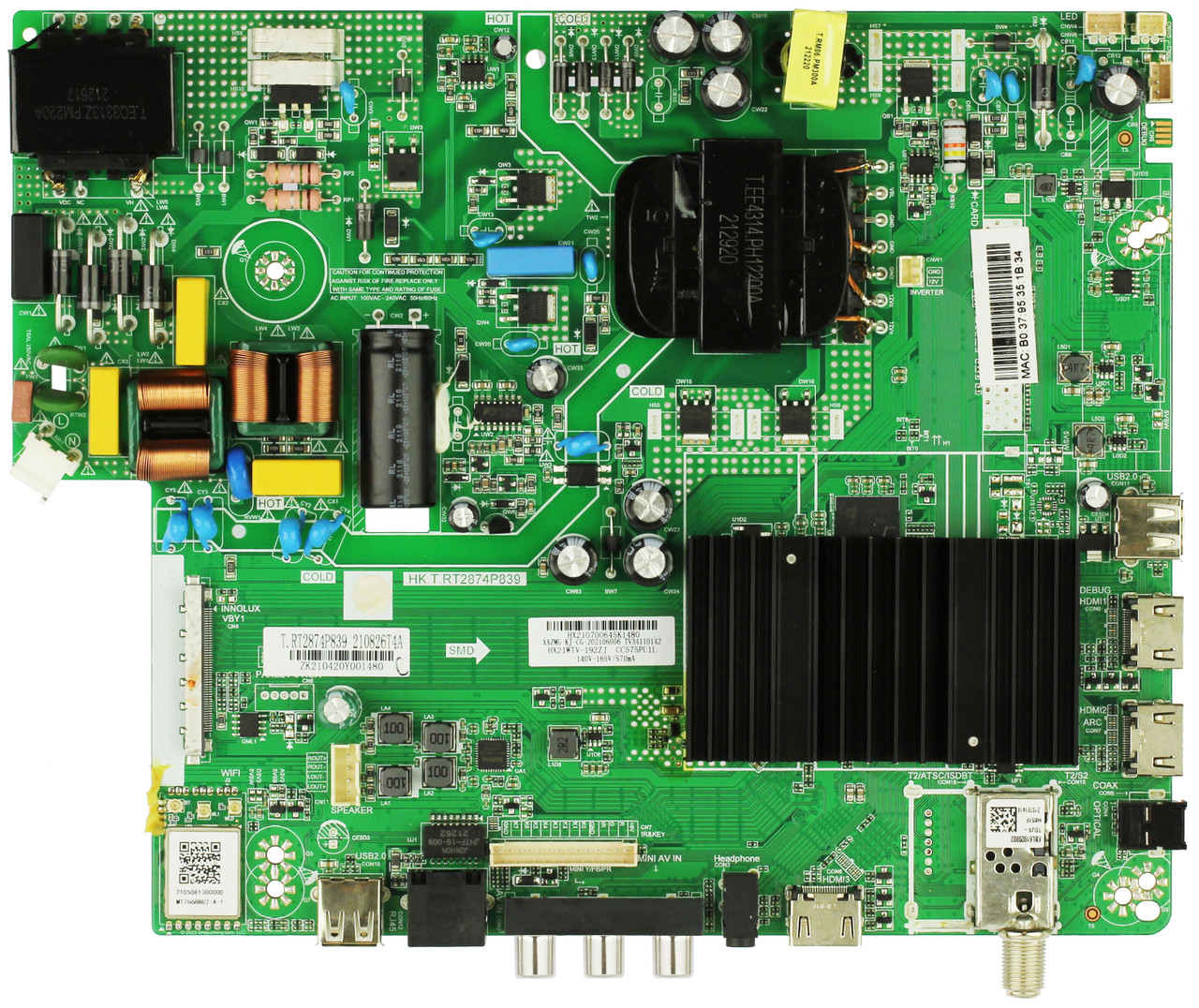 RCA Main Board for RWOSU5847-B Version 2