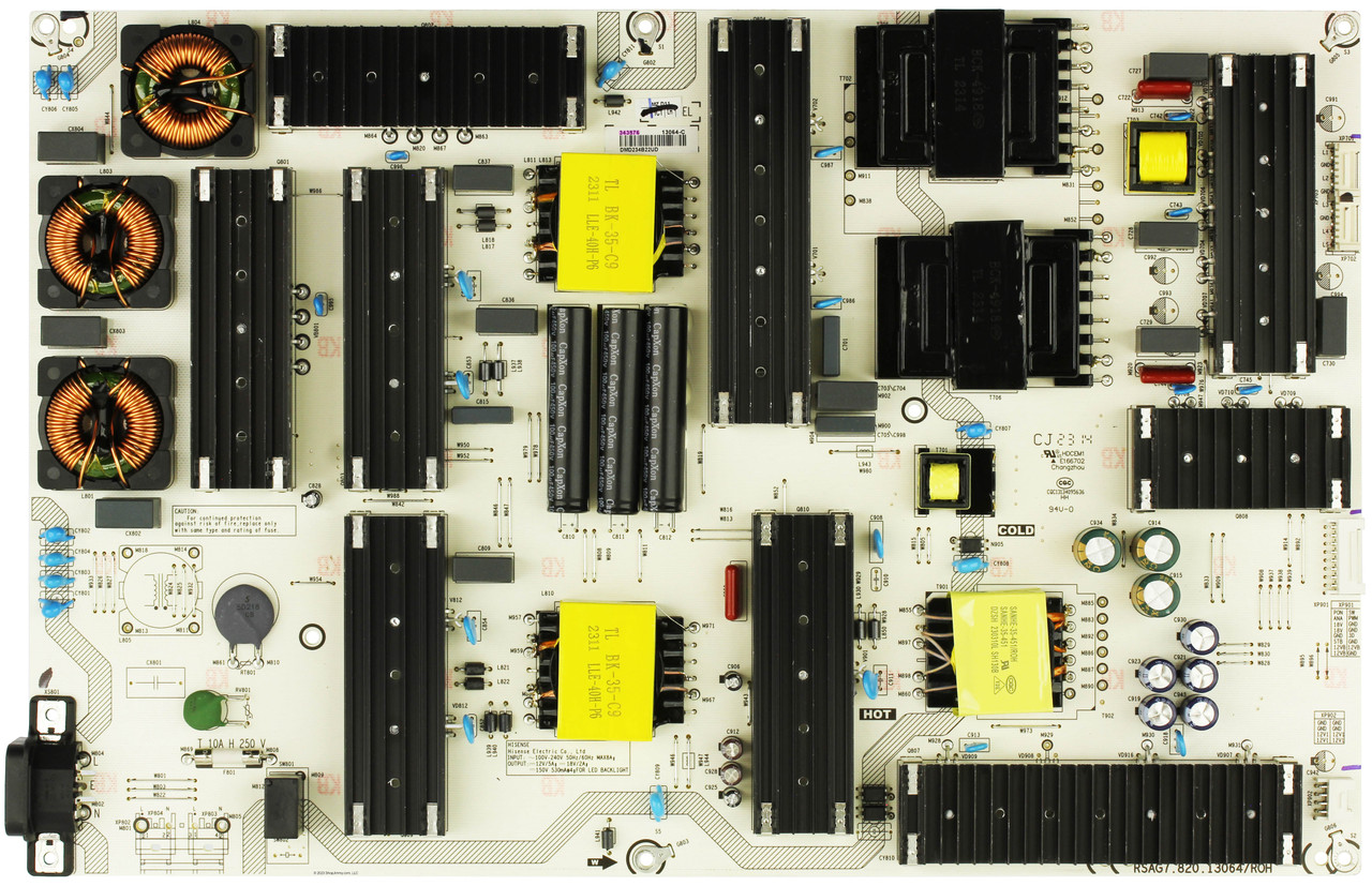 Hisense 343876 Power Supply for 85A76H