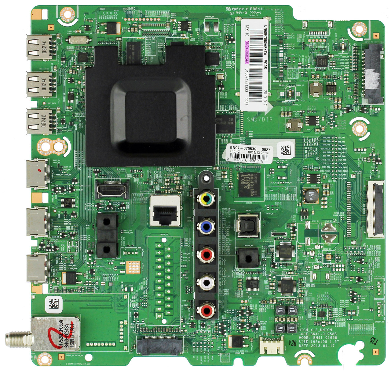 Samsung BN94-06824A Main Board for UN60F7050AFXZA