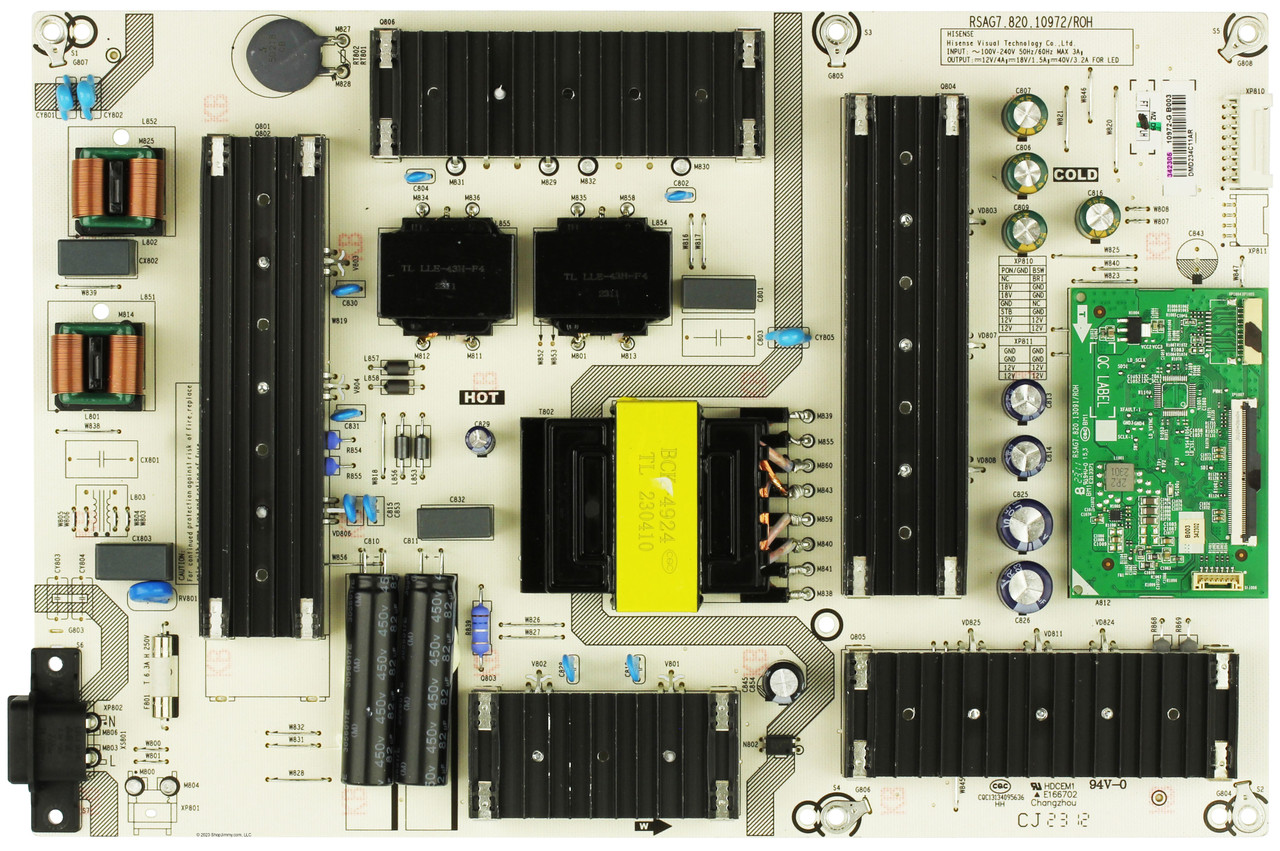 Hisense 342305 Power Supply 65U6K