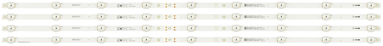 ONN 303KG500001 LED Backlight Strips (4) 100012585