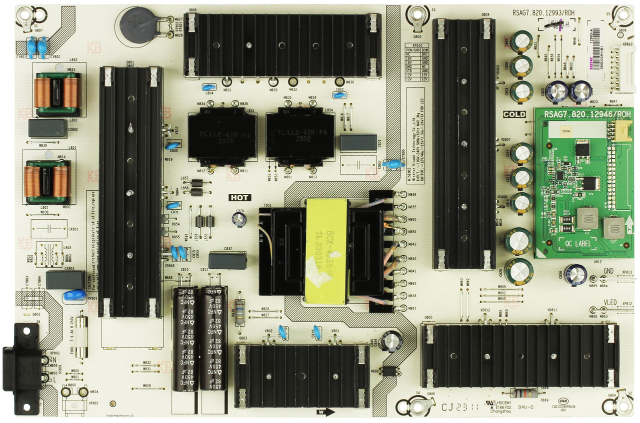 Hisense 332147 Power Supply 65U7K