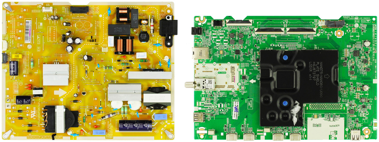LG 65NANO80AQA.BUSFLKR Complete LED TV Repair Parts Kit