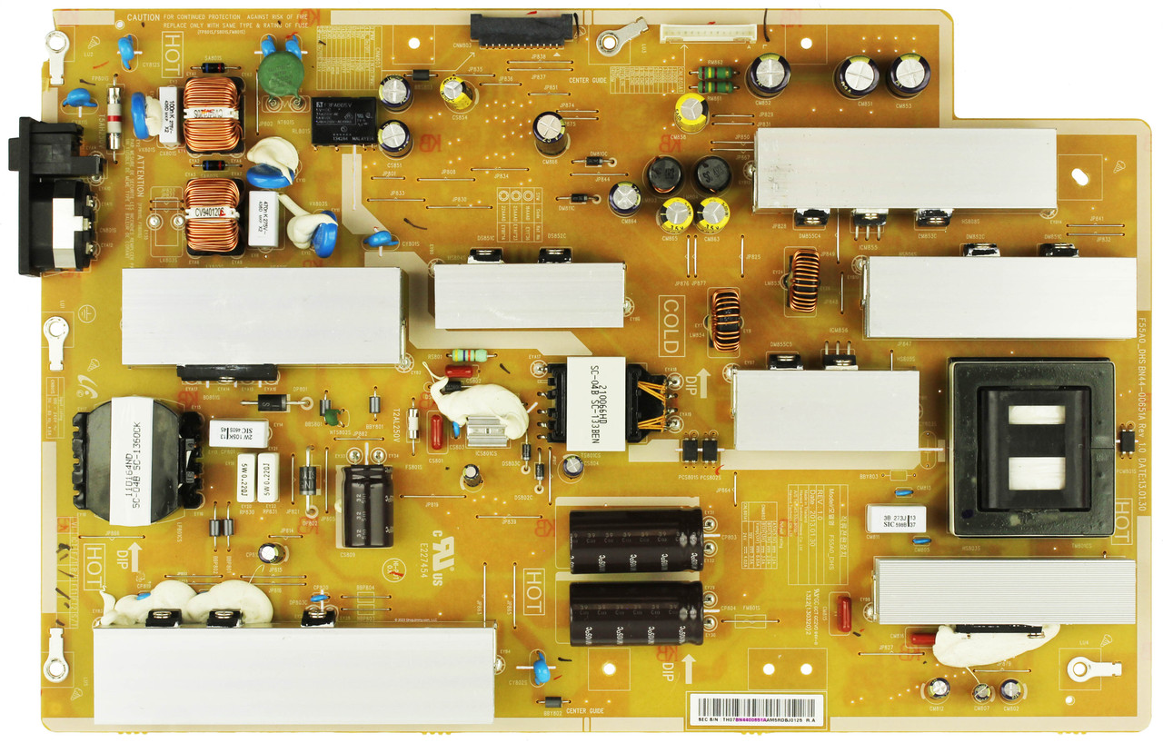 Samsung BN44-00651A (F55A0_DHS) Power Supply / LED Board