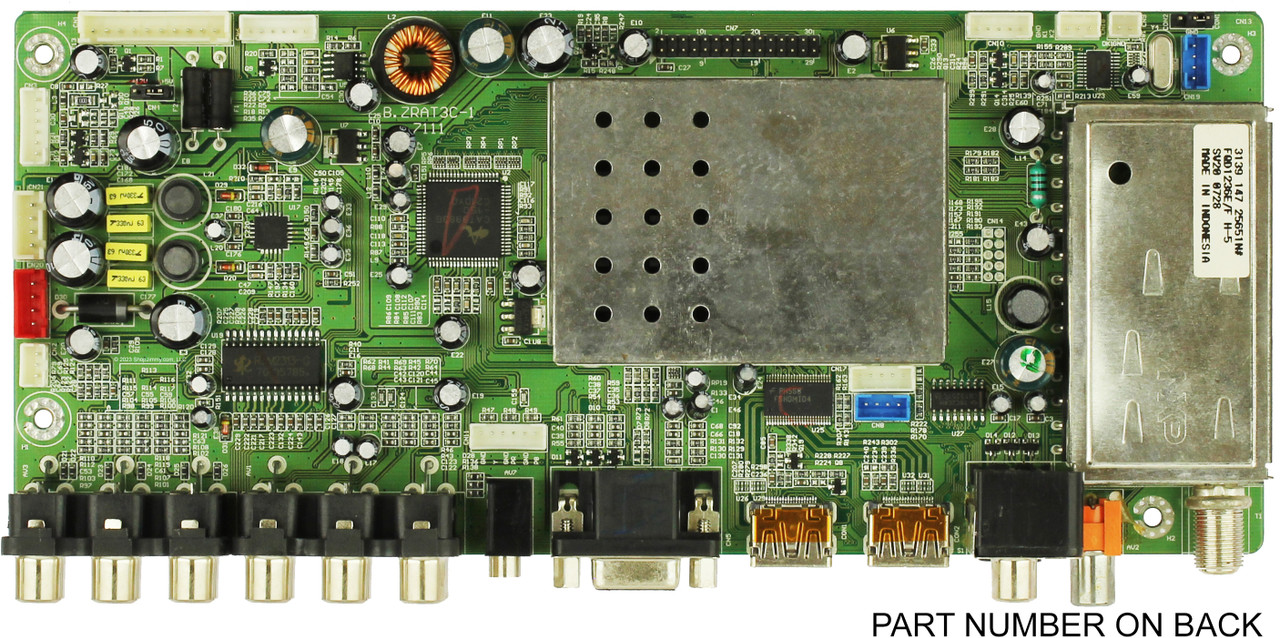 Coby 0709056691 (B.ZRAT3C-1 7111) Main Board for TFTV3247