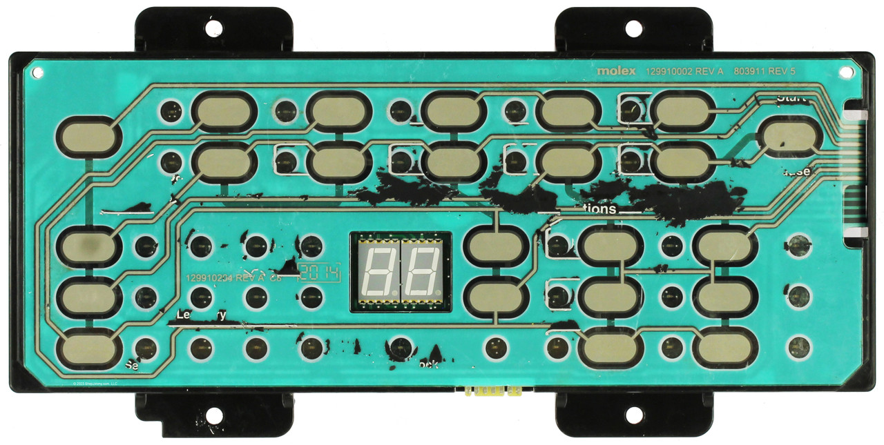 Speed Queen Dryer D517585 Control Board - No Overlay