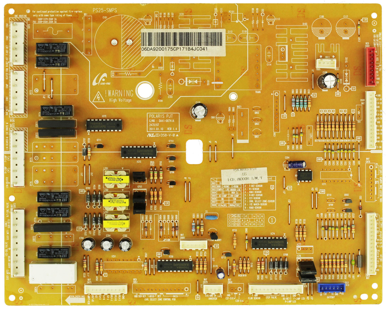 Samsung Refrigerator DA92-00175C Main Board